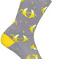 SockGuy Bananas Crew Sock - 6", Small/Medium