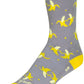 SockGuy Bananas Crew Sock - 6", Large/X-Large