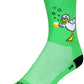 SockGuy Duck Face Crew Sock - 6", Small/Medium