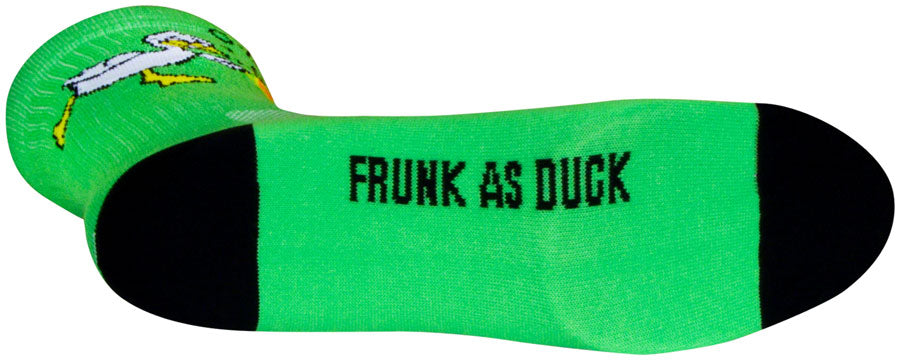 SockGuy Duck Face Crew Sock - 6", Large/X-Large