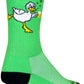 SockGuy Duck Face Crew Sock - 6", Large/X-Large