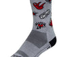 SockGuy Ink Crew Sock - 6", Large/X-Large