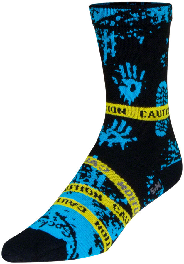 SockGuy Luminol Crew Sock - 6", Large/X-Large