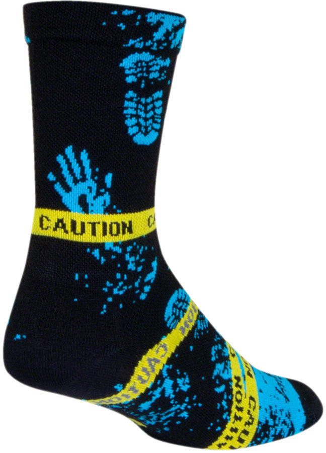 SockGuy Luminol Crew Sock - 6", Large/X-Large