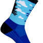 SockGuy Night and Day Crew Sock - 6", Small/Medium