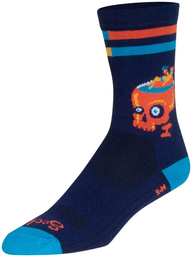 SockGuy Out of Office Crew Sock - 6", Small/Medium