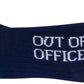 SockGuy Out of Office Crew Sock - 6", Large/X-Large