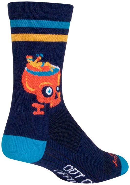 SockGuy Out of Office Crew Sock - 6", Small/Medium