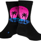 SockGuy Sunset Crew Sock - 6", Large/X-Large