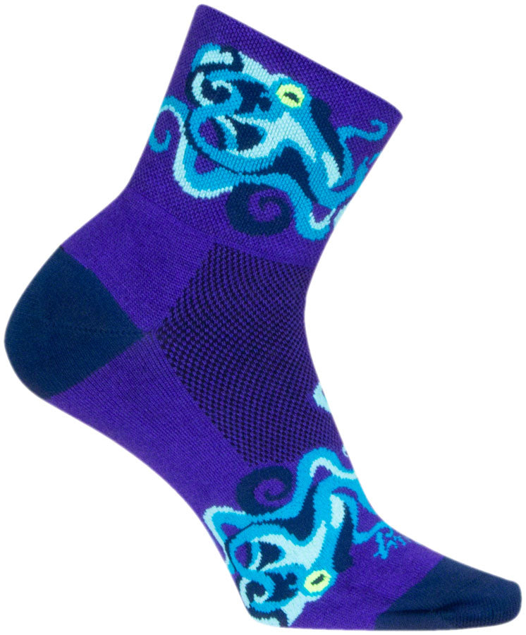 SockGuy Crazy Eights Classic Sock - 1", Small/Medium