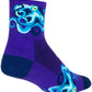 SockGuy Crazy Eights Classic Sock - 1", Small/Medium