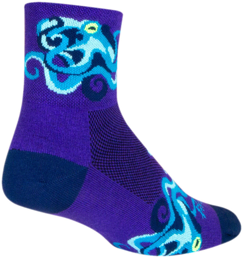 SockGuy Crazy Eights Classic Sock - 1", Small/Medium