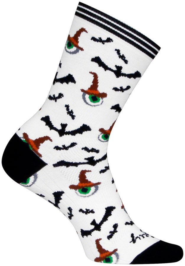 SockGuy Eye Soar Crew Sock - 6", Small/Medium