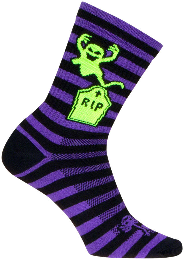 SockGuy Fright Crew Sock - 6", Small/Medium