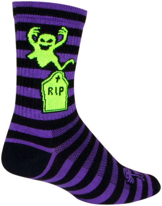 SockGuy Fright Crew Sock - 6", Small/Medium