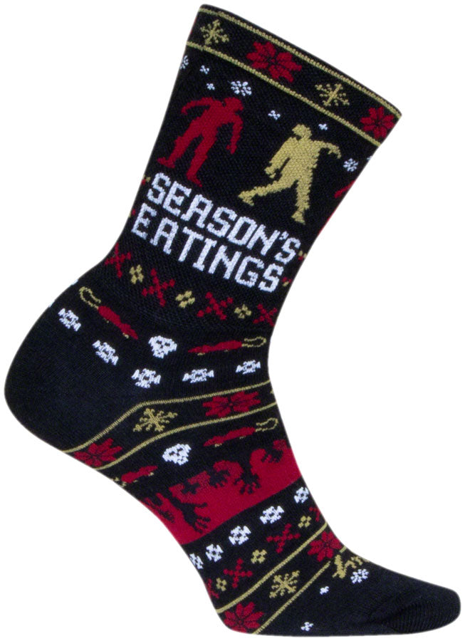 SockGuy Dead Ugly Wool Sock - 6", Small/Medium