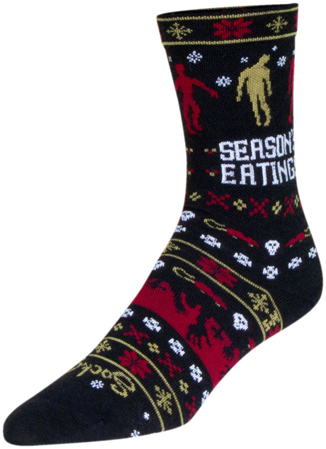 SockGuy Dead Ugly Wool Sock - 6", Small/Medium