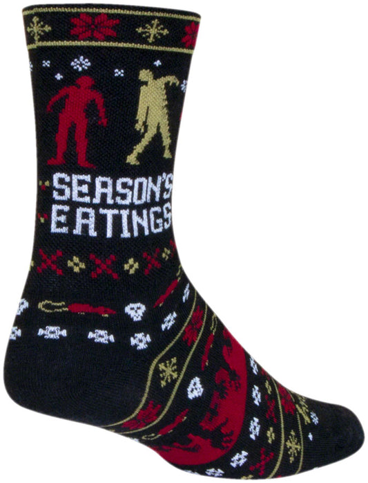 SockGuy Dead Ugly Wool Sock - 6", Small/Medium