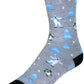 SockGuy Snow Day Wool Sock - 6", Large/X-Large