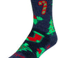 SockGuy Christmas Tme Wool Sock - 6", Small/Medium