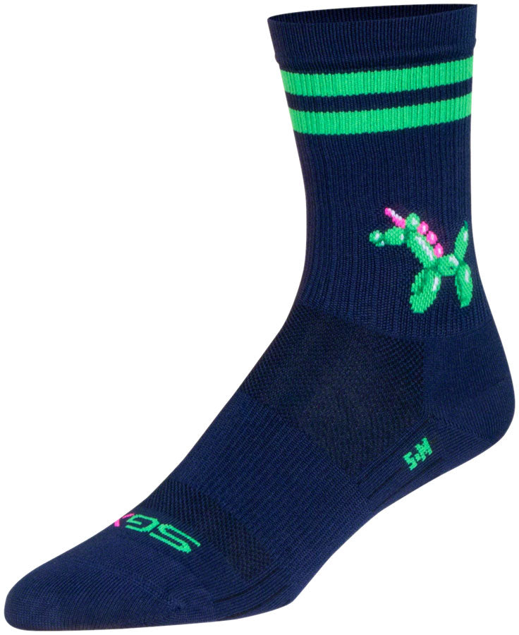 SockGuy Ballonicorn SGX Socks - 6", Large/X-Large