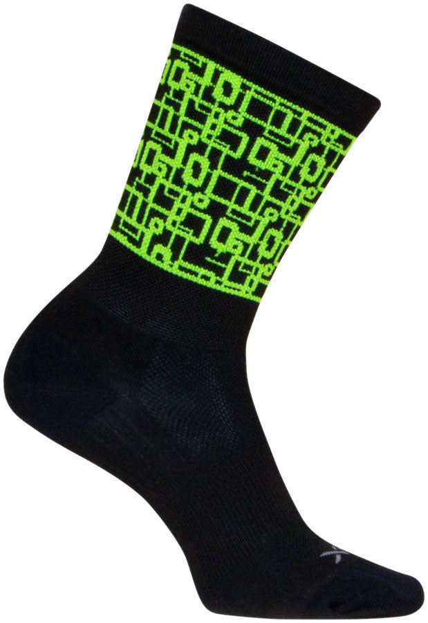 SockGuy Motif SGX Socks - 6", Small/Medium