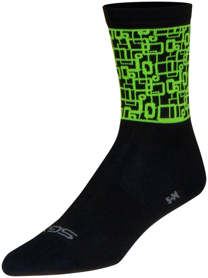 SockGuy Motif SGX Socks - 6", Small/Medium