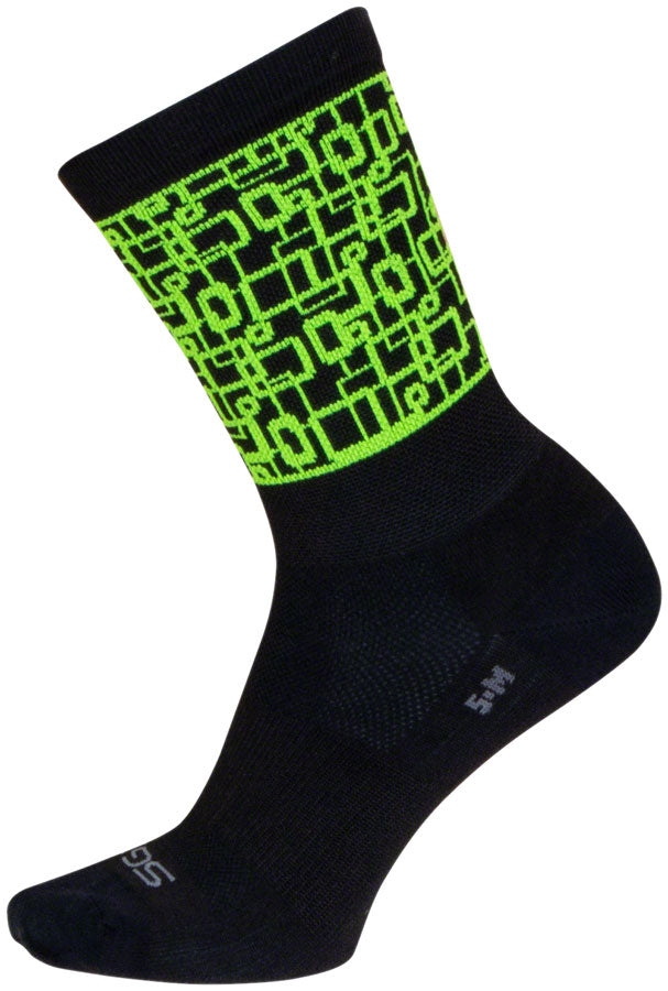 SockGuy Motif SGX Socks - 6", Small/Medium