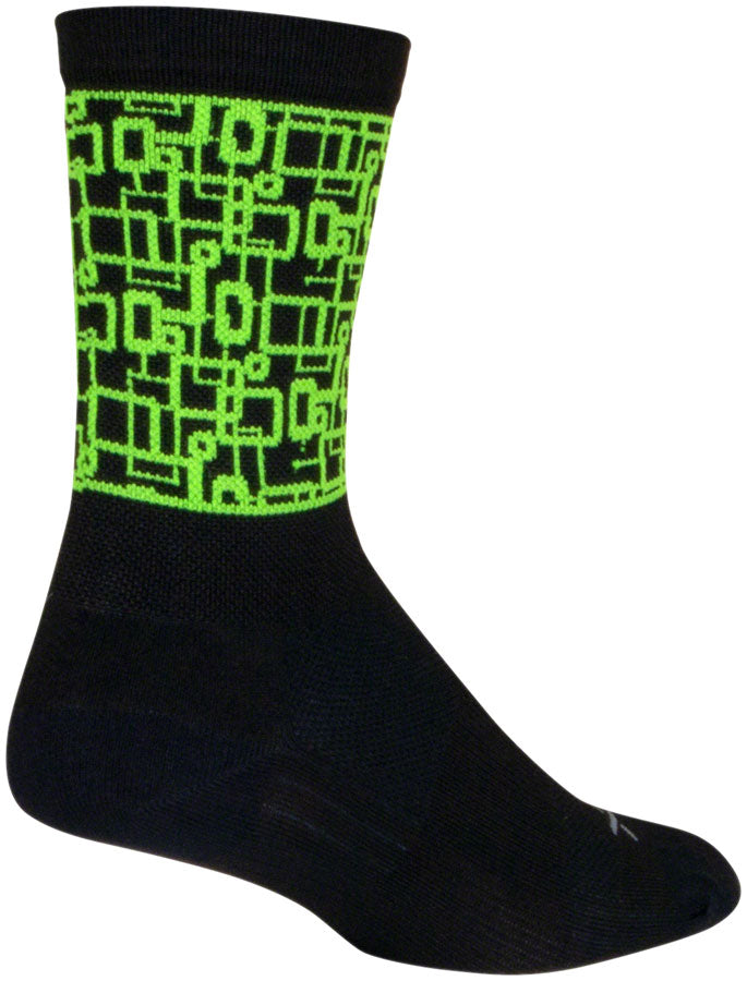 SockGuy Motif SGX Socks - 6", Small/Medium