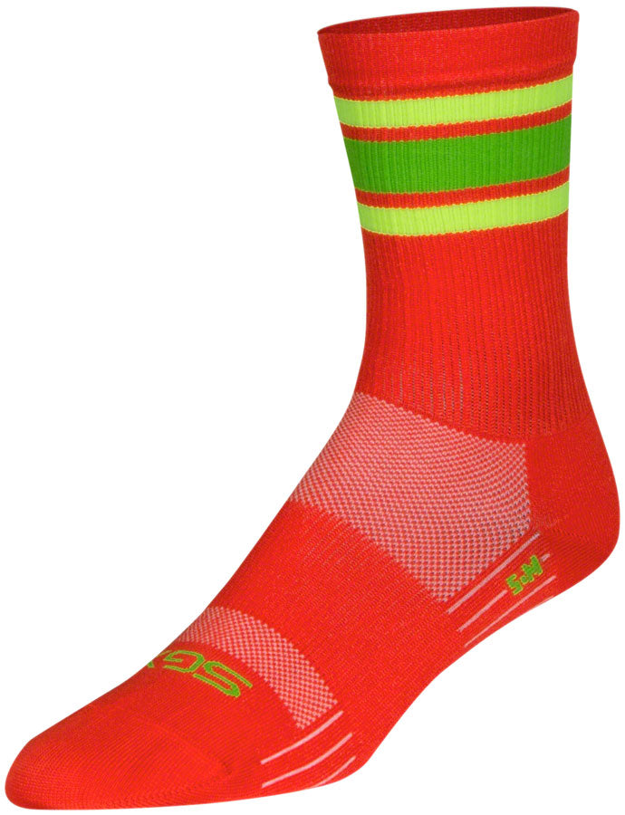 SockGuy Throwback SGX Socks - 6", Large/X-Large