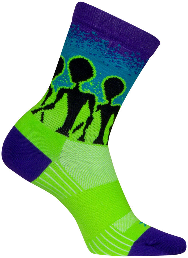 SockGuy Visitors SGX Socks - 6", Large/X-Large