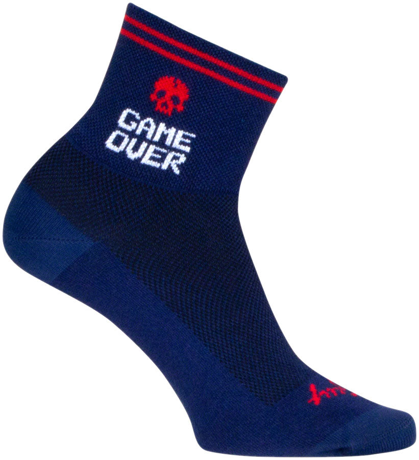 SockGuy Gameover Standard Classic Socks - 3", Large/X-Large