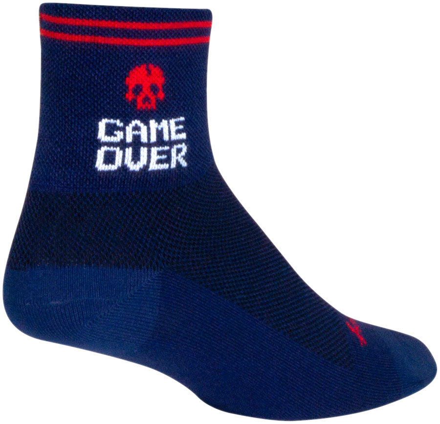 SockGuy Gameover Standard Classic Socks - 3", Large/X-Large