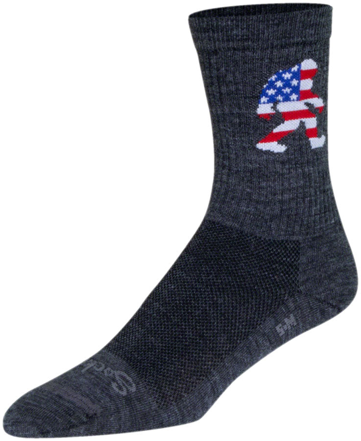 SockGuy Big Foot Wool Socks - 6", Large/X-Large