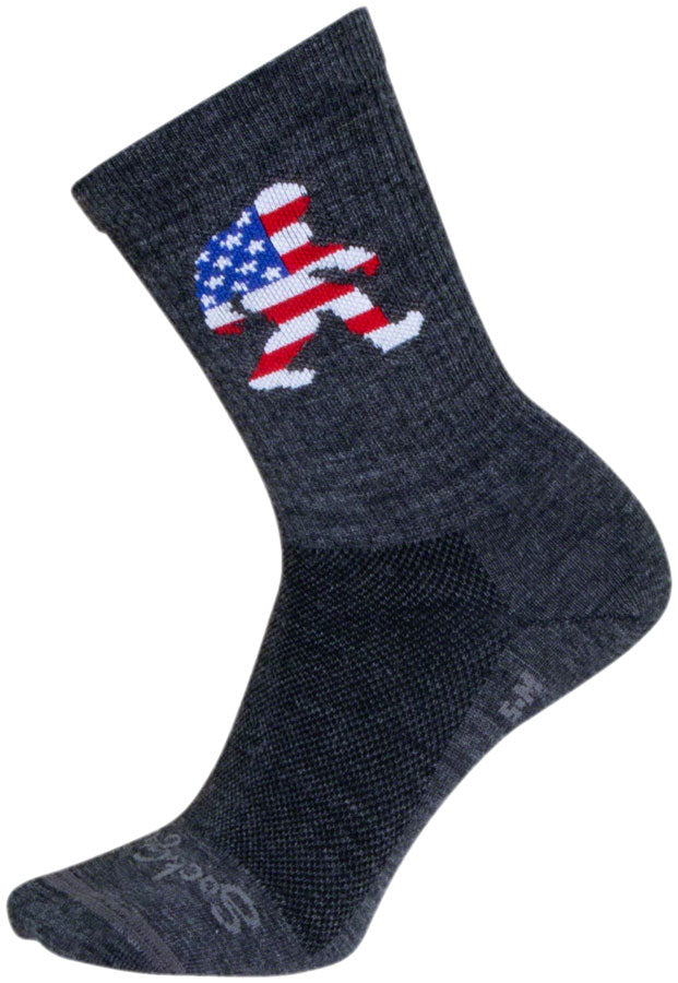 SockGuy Big Foot Wool Socks - 6", Large/X-Large