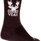 SockGuy Buck Yeah Wool Socks - 6", Large/X-Large