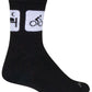 SockGuy Crew Repeats Socks - 6 inch, Black, Large/X-Large