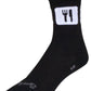 SockGuy Crew Repeats Socks - 6 inch, Black, Large/X-Large