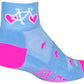 SockGuy Classic Wheel Luv Socks - 2 inch, Blue, Large/X-Large