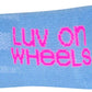 SockGuy Classic Wheel Luv Socks - 2 inch, Blue, Large/X-Large