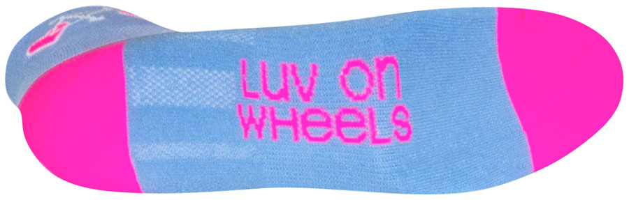 SockGuy Classic Wheel Luv Socks - 2 inch, Blue, Large/X-Large