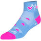 SockGuy Classic Wheel Luv Socks - 2 inch, Blue, Large/X-Large