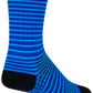 SockGuy SGX Royal Stripes Socks - 6 inch, Royal, Large/X-Large