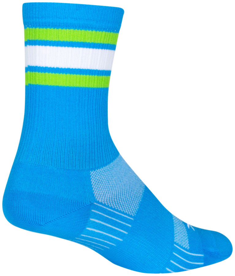 SockGuy SGX Throwback Socks - 6 inch, Blue, Large/X-Large