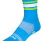 SockGuy SGX Throwback Socks - 6 inch, Blue, Small/Medium