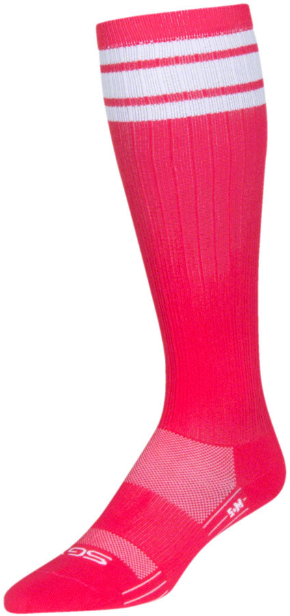 SockGuy SGX Pinky Socks - 12 inch, Pink, Small/Medium