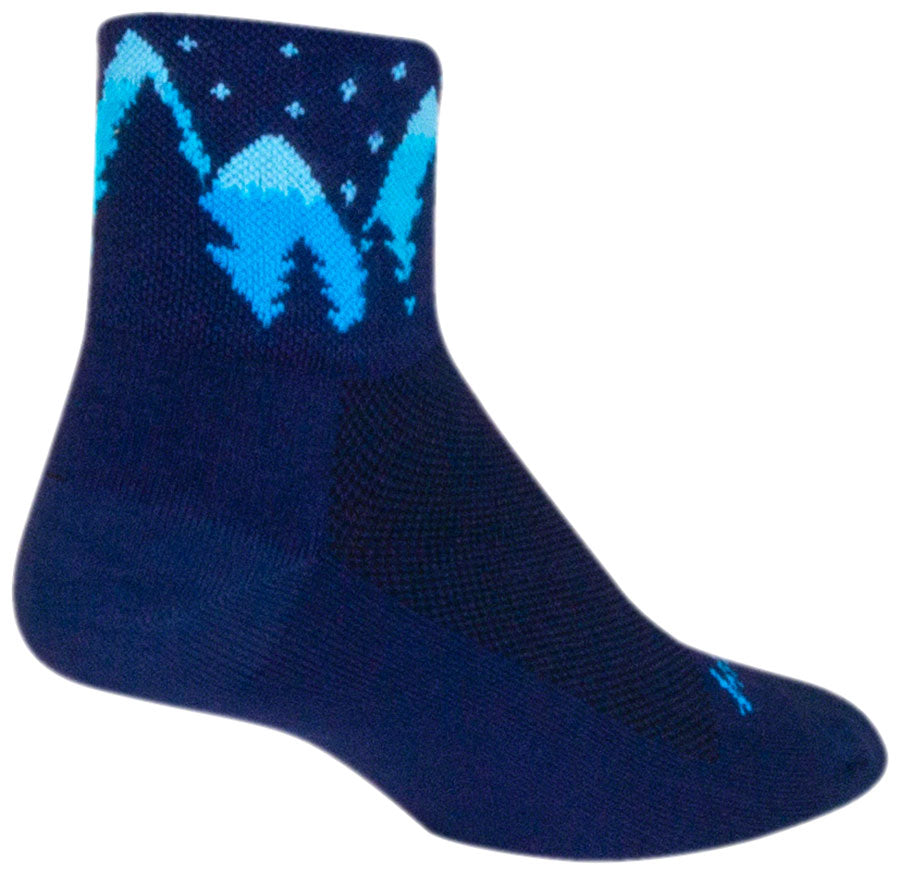 SockGuy Classic Midnight Socks - 3 inch, Black, Large/X-Large