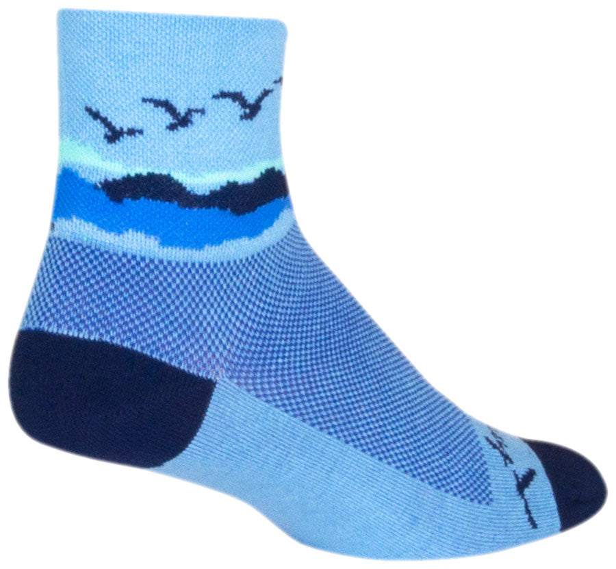 SockGuy Classic Migration Socks - 3 inch, Blue, Small/Medium