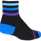 SockGuy Classic Royalty Socks - 3 inch, Black, Large/X-Large