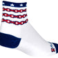 SockGuy Classic The Brave Socks - 3 inch, White, Large/X-Large